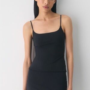 Aritzia Contour Black Camisole